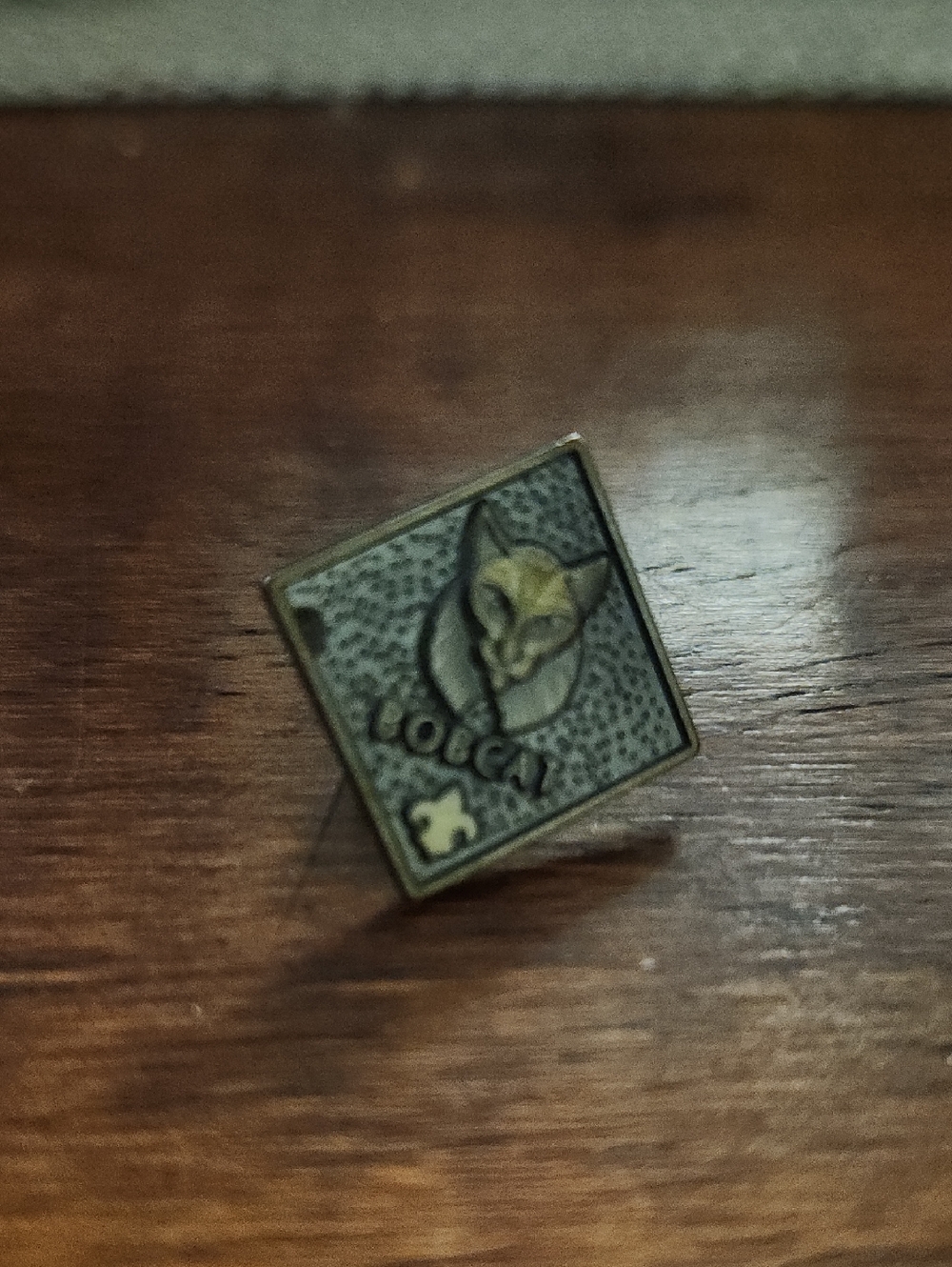 Vintage Boy Scouts of America Bobcat Pin BSA Collectible.